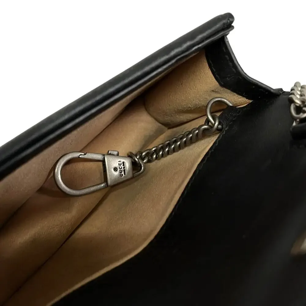Gucci Dionysus Shoulder Bag 476432 Velour Leather
